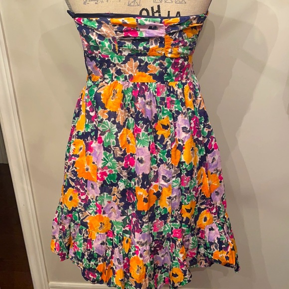 100% COTTON FLORAL SUNDRESS - Picture 4 of 9